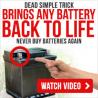 Simple Technique Brings Any Battery Back To Life (Never Buy Batteries Again)