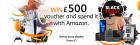 WIN € 500 VOUCHER AND SPEND IT WITH AMAZON.